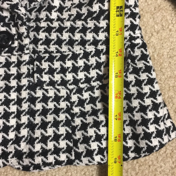 Forever 21 Medium houndstooth jacket 3/4 sleeves - Picture 3 of 4